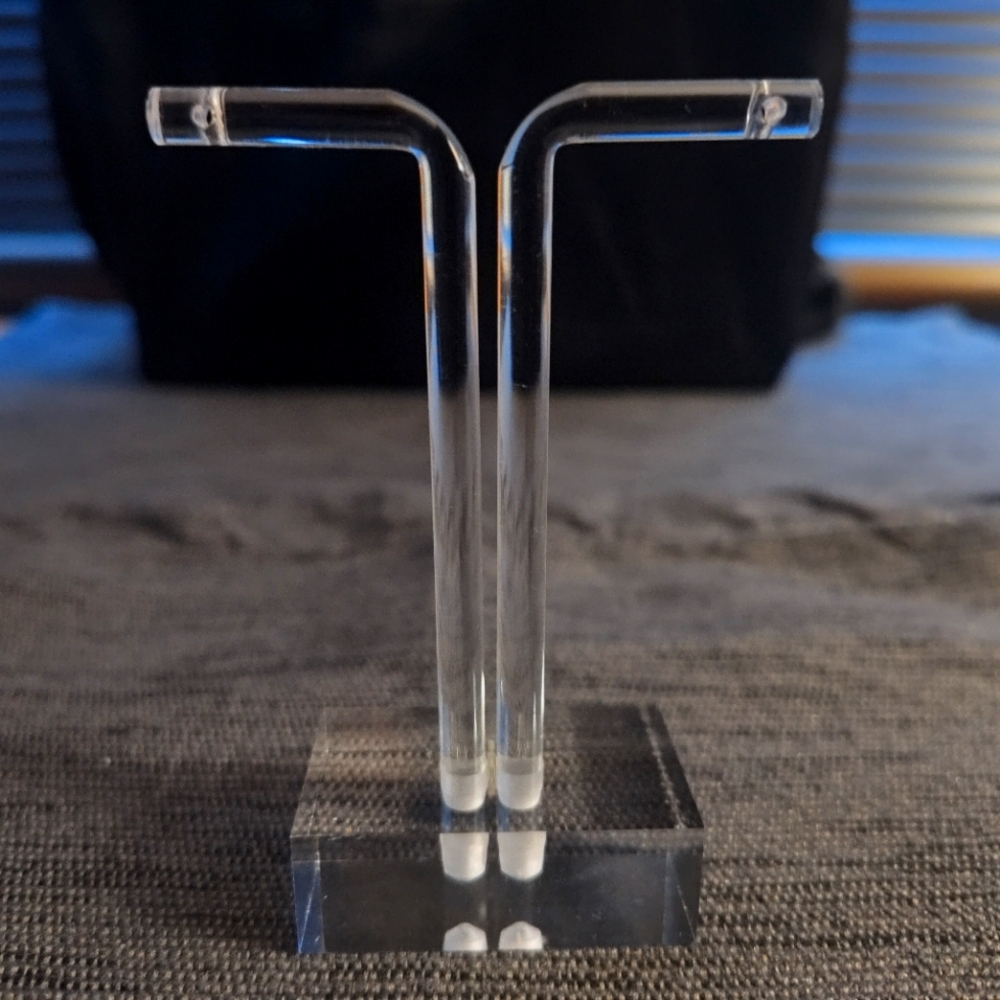 Clear Acrylic Earring Display Stand NIP